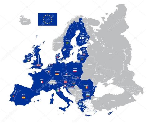 unia europejska mapa
